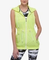 TOMMY HILFIGER SPORT BANDED-HEM HOODED VEST, A MACY'S EXCLUSIVE STYLE
