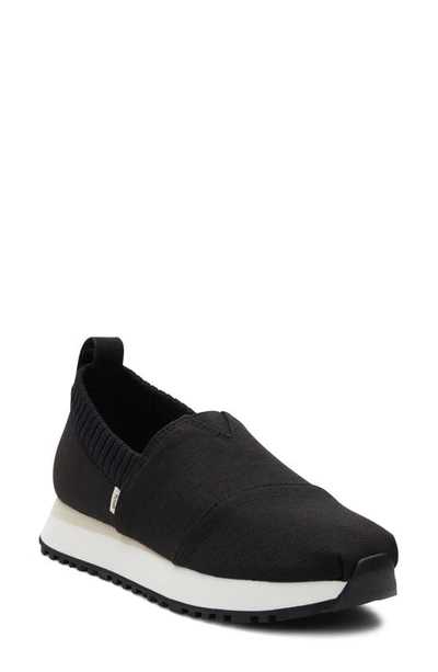 Toms Alpargata Resident 2.0 Slip-on Sneaker In Black Recycled Ritstop