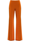 Margherita Maccapani Orange The Easy Flared Trousers In Orange