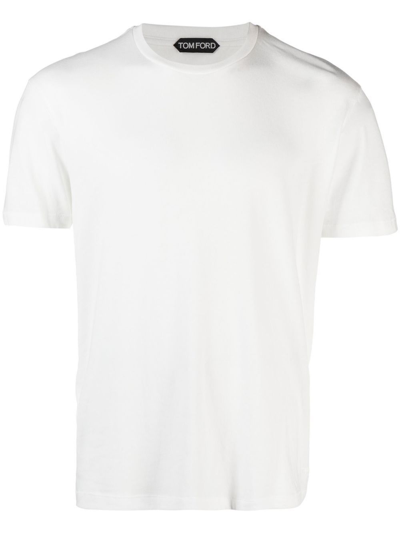 Tom Ford White Crew-neck T-shirt