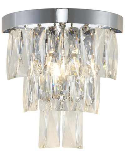 Bethel International Chandelier Wall Sconce In Transparent