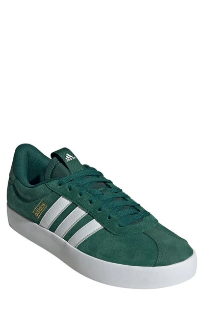 Adidas Originals Vl Court 3.0 Sneaker In Green/ White/ Wonder Silver