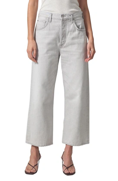 Citizens Of Humanity Gaucho High Waist Wide Leg Organic Cotton Jeans In Comet
