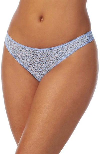 Dkny Modern Lace Thong In Serenity