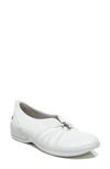 Bzees Niche Womens Cushioned Slip-on Shoes In White