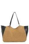 Rag & Bone Revival Summer City Tote In Nat Black