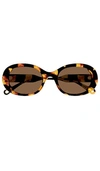 Chloé Lilli Oval In Brown