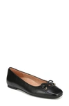 Vionic Klara Cap Toe Flat In Black