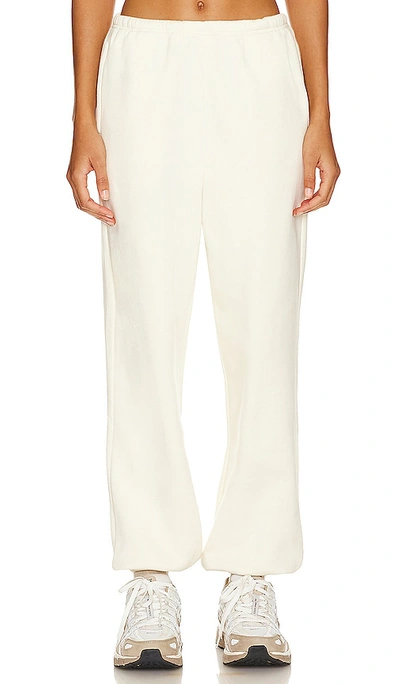 Wellbeing + Beingwell Ayla Sweatpant In White
