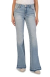 KUT FROM THE KLOTH ANA HIGH WAIST RELEASE HEM FLARE JEANS