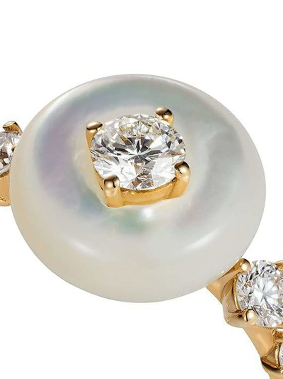Fernando Jorge 18k Yellow Gold Surround Orbit Diamond Ring