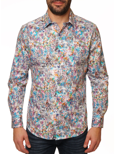 Robert Graham Salton Long Sleeve Button Down Shirt In Multi