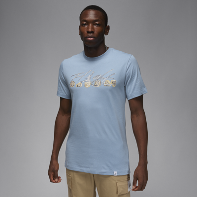 Jordan Men's  Flight Essentials T-shirt In Blue
