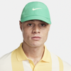 Nike Unisex Dri-fit Adv Club Unstructured Tennis Cap In Green