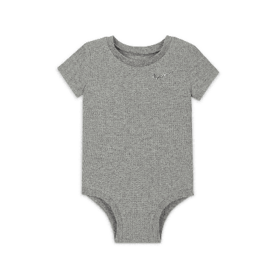 Nike Readyset Baby Bodysuit In Grey