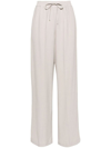 Apc A.p.c. Carlota Trousers In Grey