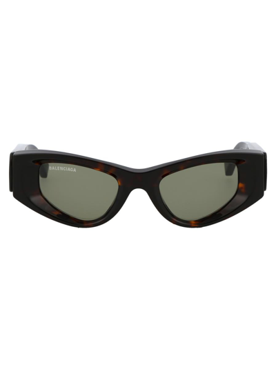 Balenciaga Bb0243s In 002 Havana Havana Green