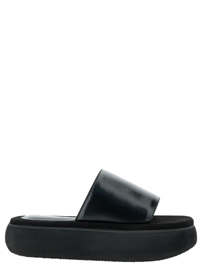 Osoi Black Boat Padded Platform Slides