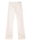 Calvin Klein Ecru Denim Trousers In Beige