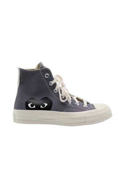 Comme Des Garçons Play Black Heart Chuck 70 In Gray