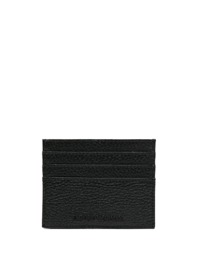 Ea7 Emporio Armani Wallets Black In Grey
