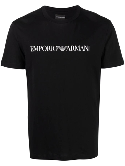 Ea7 Emporio Armani T-shirt Clothing In Black