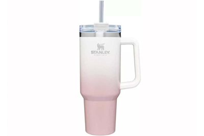 Pre-owned Stanley Parfait Ombre Quencher 40oz Tumbler Pink