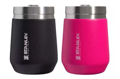 Pre-owned Stanley 2pk Everyday Go 10oz Tumbler Cosmo Pink/black