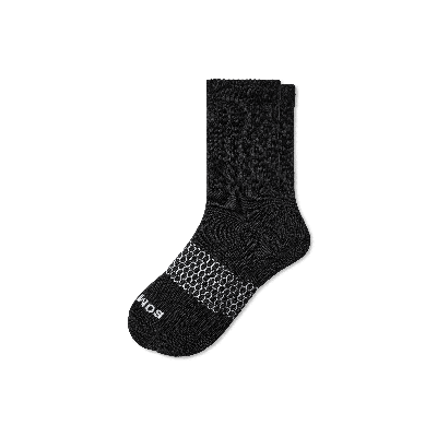 Bombas Solids Half Calf Socks In Black