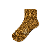 Bombas Hybrid Ribbed Quarter Socks In Brownstone