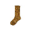 Bombas Hybrid Ribbed Calf Socks In Brownstone