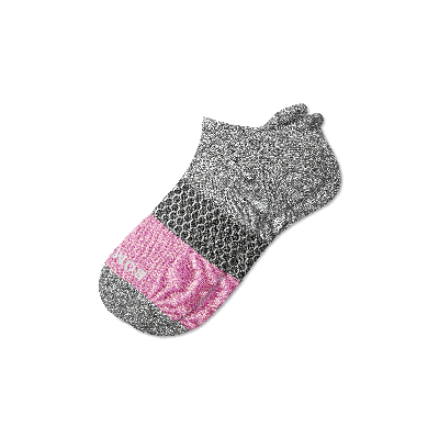 Bombas Tri-block Ankle Socks In Moss Grey