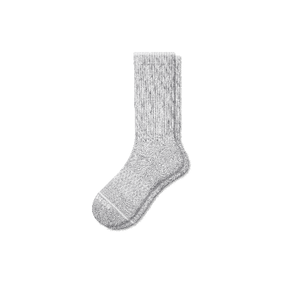 Bombas Merino Wool Blend Calf Socks In Pearl