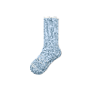 Bombas Merino Wool Blend Calf Socks In Clear Blue