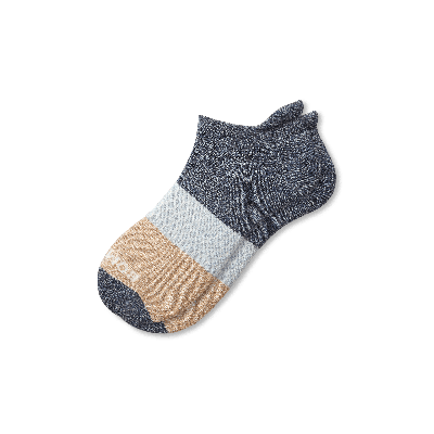 Bombas Tri-block Ankle Socks In Meteor