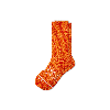 Bombas Merino Wool Blend Calf Socks In Hot Orange