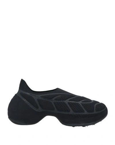 GIVENCHY GIVENCHY MAN SNEAKERS CHARCOAL SIZE 9 POLYESTER, POLYURETHANE