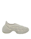 Givenchy Neutral Tk-360 Low-top Mesh Sneakers In Beige
