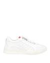 Dsquared2 Man Sneakers White Size 12 Calfskin
