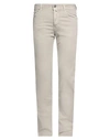 Jacob Cohёn Man Pants Light Grey Size 40 Cotton, Lyocell, Elastane