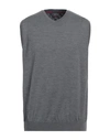 Paul & Shark Man Sweater Grey Size Xl Virgin Wool
