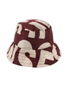 Dries Van Noten Logo Printed Bucket Hat In Brown
