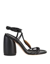 Gianvito Rossi Woman Sandals Black Size 10 Soft Leather