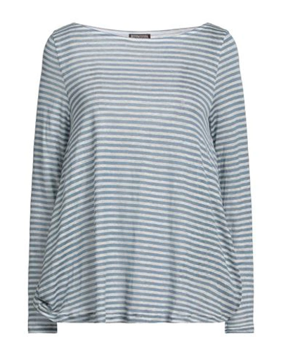 Maliparmi Malìparmi Woman Sweater Slate Blue Size Xs Linen, Viscose