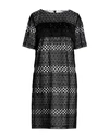 Clips Woman Midi Dress Black Size 16 Polyester