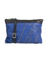 Rucoline Woman Cross-body Bag Bright Blue Size - Soft Leather