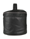 Mm6 Maison Margiela Woman Cross-body Bag Black Size - Bovine Leather, Cotton, Aluminum, Zinc, Copper