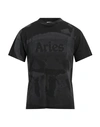 Aries Man T-shirt Black Size M Cotton