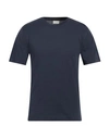 Dries Van Noten Man T-shirt Midnight Blue Size S Cotton