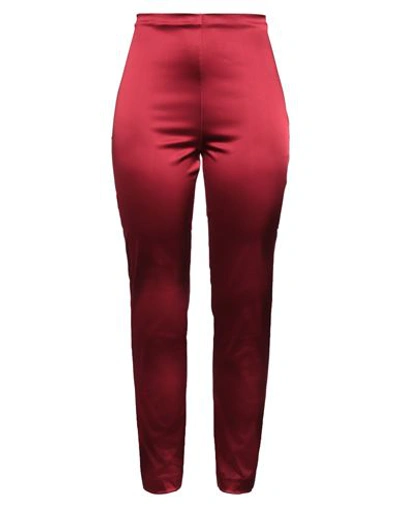 P.a.r.o.s.h P. A.r. O.s. H. Woman Pants Burgundy Size L Acetate, Polyamide, Elastane In Red